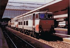 Roma Termini Stazione  Treno  Fotografia x Cartolina cm 10 x 15