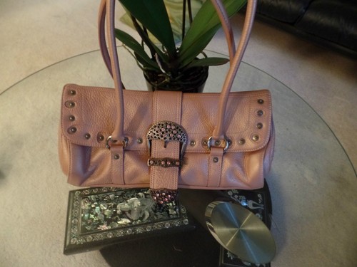 Rara borsa mano praga rosa - a,