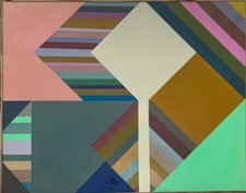 QUADRI MODERNI ASTRATTI DIPINTI A MANO OLIO SU TELA 1.20mX96cm ANGOLI