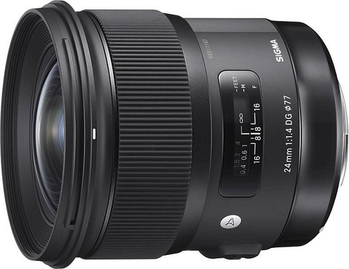 Obiettivo sigma 24 mm dg - /,