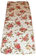 Runner da Tavolo 50x160 cm Trapuntato Cotone Rose Angelica Home & Country