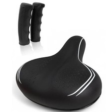 Sella Nera + Coppia Manopole