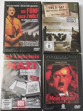 Paket Sammlung 2. Weltkrieg Kriegsdoku - Adolf Hitler Mein Kampf, D- Day, Nazi