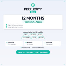 Perplexity Pro AI KI 12 mesi