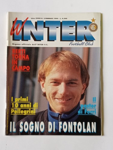 Rivista inter football club - rivista, w