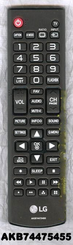 Akb74475455 nuovo telecomando - akb74475455,