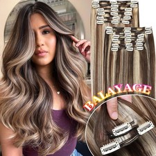 Thick Double Weft Clip In Remy