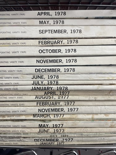 Lot vogue magazines - lot, 70s