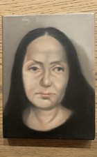 Maestro Giuliano SALE, ritratto di donna, olio su tela. Anno 2012.