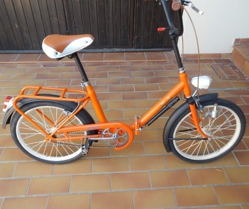Bicicletta pieghevole vintage - pieghevole,