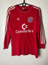 Maglia calcio Bayern Munchen Adidas Commodore 1985/86 rara vintage S