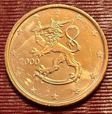 Moneta 2 Centesimi Finlandia