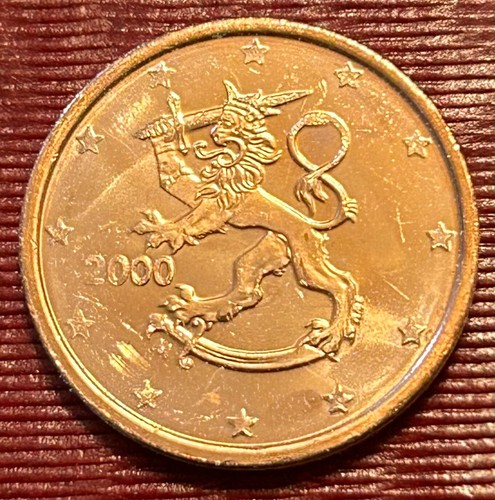 Cent münze finnland 2000 - münze,