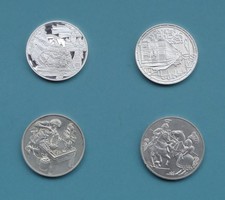 Austria - lotto di 4 monete da 500 schilling - lotto 3