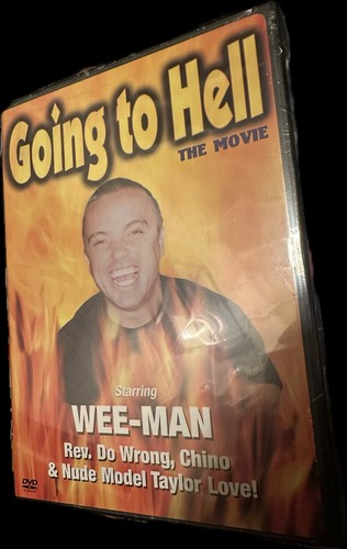 Dvd wee man going to - :, hell
