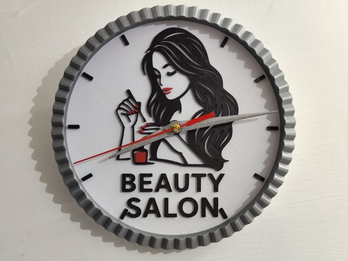 Orologio parete beauty - orologio, 3d