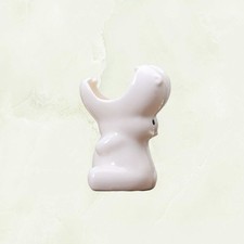  Semplice vaso da fiori per esterni in ceramica a forma di ippopotamo Bacino