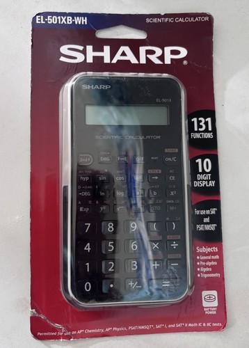 Sharp 501xb calcolatrice - el-501xb-wh,