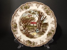 VINTAGE PIATTO SEMI PORCELLANA