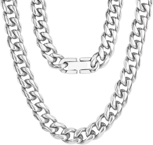 Collana uomo donna - donna, cubana
