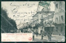 Lucca Viareggio Viale Ugo Foscolo Tonelli ABRASA cartolina MX3951