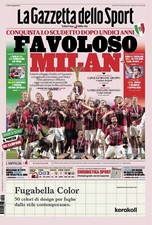 GAZZETTA DELLO SPORT 23 MAGGIO