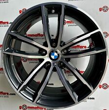 4 cerchi lega bmw serie 3 5 m sport x3 r18 antracite diamantato lt003965