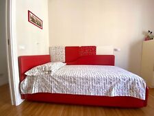 letto singolo Twils con letto estraibile Completo Di Boiserie e copriletto