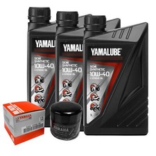 MF6738 Tagliando Yamaha Tracer 9 900 2016/2025 - 3L Olio Yamalube 10W40 + Filtro