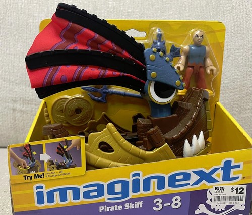 Imaginext pirate skiff boat - boat, e