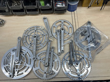 Misc. French Cranks TA, Stronglight, unbranded parts and sets