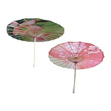 Ombrello orientale in seta fatto a mano da 82 cm, stile cinese, per feste di