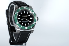 Elitz Handmade NH35 Zaffiro Auto | 40mm Diver Mod | Cinturino Silicone + Chiusura