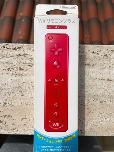 Nintendo wii remote plus rosso - nintendo,