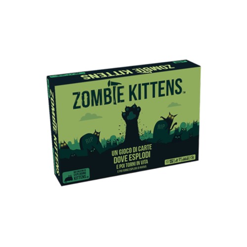 Zombie kittens gioco tavolo - zombie,