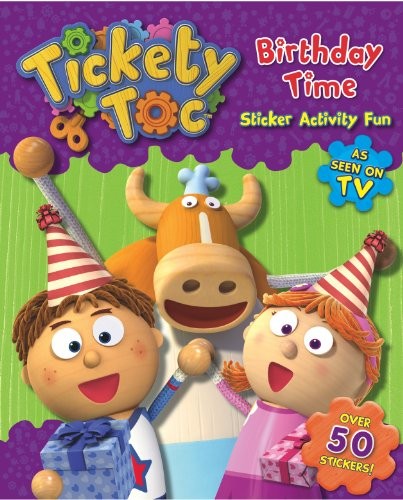 Tickety toc sticker book - sticker,