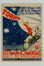 AFFICHE   Poster Italie Turin