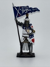 Soldatino giocattolo in latta, cavaliere dell'Europa occidentale, XIV secolo, 54 mm