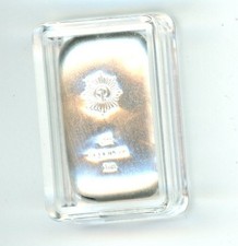 Lingotto argento colato 1 oz -