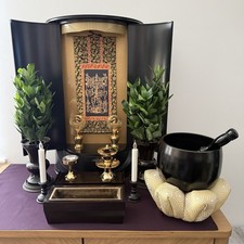 Japanese Nichiren Butsudan Set