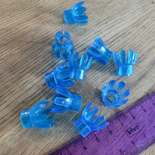 Ricambi plastica ghiere luci