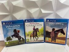 Whisper libero come il vento + Ari  + my little riding PS4 PlayStation 4 cavalli