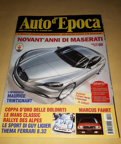Auto epoca 2004 meserati - d'epoca, 2004-meserati