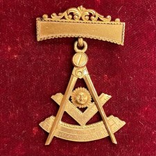 3170 - Spilla vintage tema massoneria