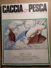 Caccia e pesca Dicembre 1968 -