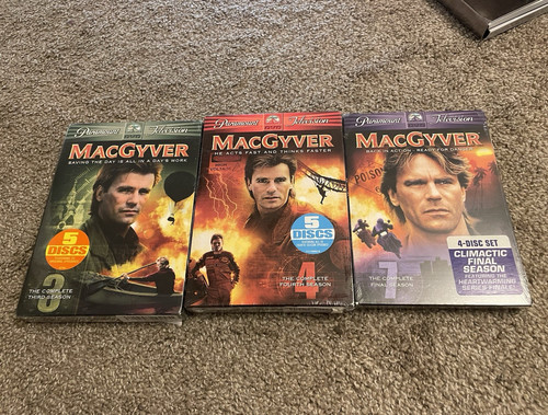 Macgyver dvd box set - macgyver,