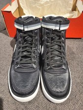 Nike Vandal High Supreme Nylon Nero Bianco Grigio Uomo 12 US DS 2017 AUTENTICHE Nuove con etichette