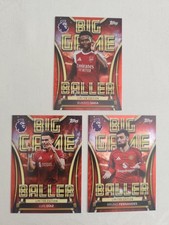 Topps Premier League 2026 Big Game Baller set tutte e 3 le carte full completo