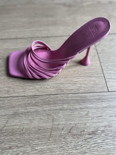 Sandali donna zara rosa tacco - zara,