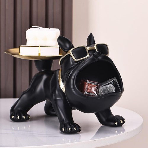 Vassoio portachiavi bulldog - portachiavi,
